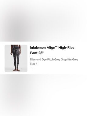 Lululemon Align Pant 28"